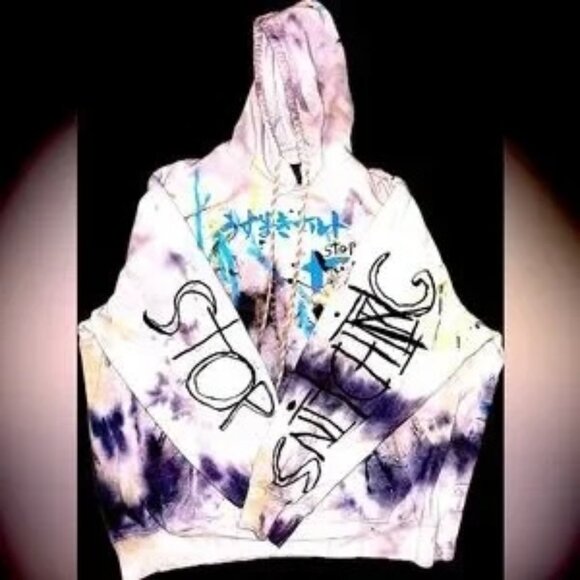 New oversized XL (XXL) hoodie from Hoody Japanese anime — rare, never worn, stop - Picture 1 of 15